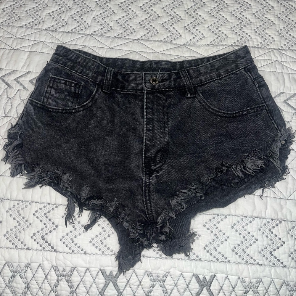 Cheeky Denim Shorts